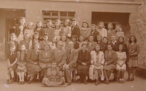 Koós Gyula fotó: 1947 Polgári iskola IV. b (4b) csoport